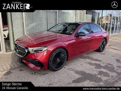 Rot Gebraucht 2024 Mercedes E400 Premium Limousine | 69.900 €