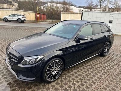 Gebraucht Mercedes C250 AMG line 204 PS (150 kW) 2016 Schwarz Kombi