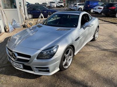 Gebraucht Mercedes SLK200 AMG line 184 PS (135 kW) 2011 Silber Cabrio