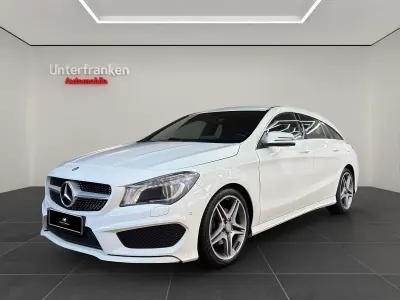 Gebraucht Mercedes CLA200 AMG line 156 PS (114 kW) 2015 Weiß Kombi