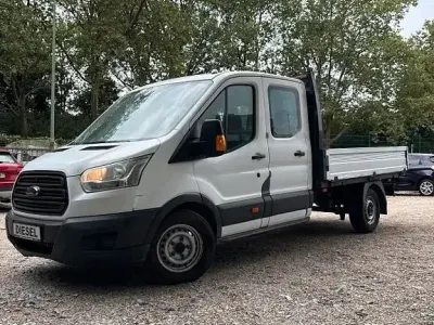 Gebraucht Ford Transit 101 PS (74 kW) 2015 Weiß Van