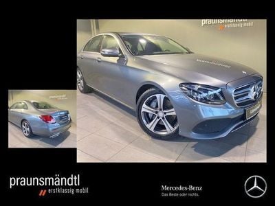 Gebraucht Mercedes E220 Avantgarde 194 PS (142 kW) 2016 Lack selenitgrau Limousine
