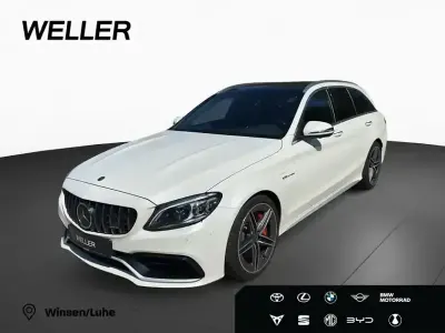 Gebraucht Mercedes C63S AMG AMG 510 PS (375 kW) 2021 Weiß (weiß) Kombi