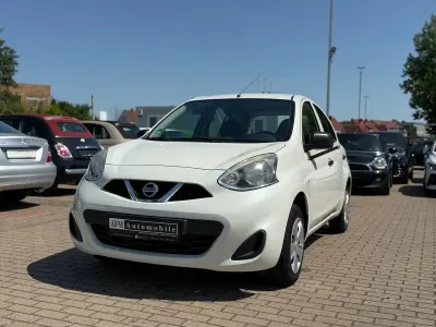 Gebraucht Nissan Micra Visia 80 PS (58 kW) 2015 Weiß Kleinwagen