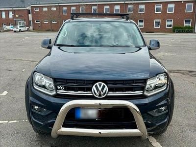 Usata VW Amarok 204 CV (150 kW) 2016 Blu Pick-up