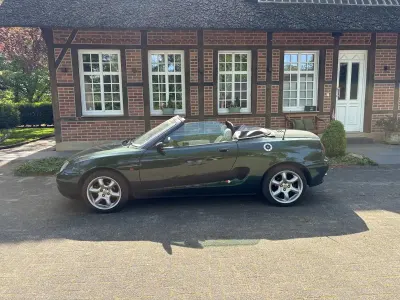 Usata MG F 120 CV (88 kW) 1999 Verde Cabrio