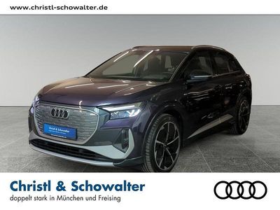 Gebraucht Audi Q4 e-tron S-Line 150 kW (204 PS) 2022 Auroraviolett metallic SUV