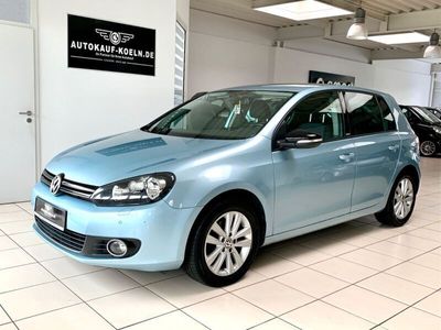 gebraucht VW Golf VI 1,6 TDi Style BlueMotion/BMT/Navi/Alus