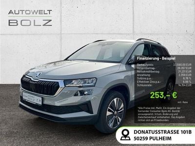 Gebraucht Skoda Karoq Tour 150 PS (110 kW) 2022 Stahlgrau SUV