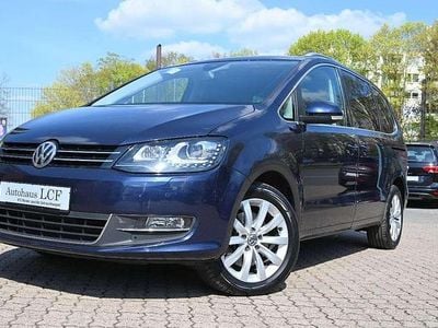 Usado VW Sharan Highline 150 HP (110 kW) 2017 Azul Monovolume