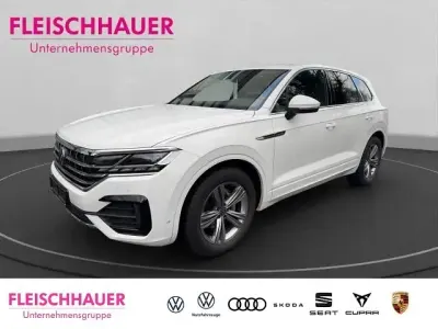 Brugt VW Touareg R-line 231 HK (169 kW) 2021 Hvid SUV