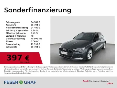 Gebraucht Audi A3 S-Line 204 PS (150 kW) 2025 Manhattangrau metallic Limousine