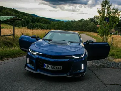 Gebraucht Chevrolet Camaro 461 PS (339 kW) 2021 Blau