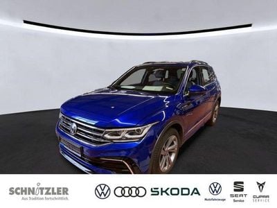 Usata VW Tiguan R-line 150 CV (110 kW) 2021 Blu SUV