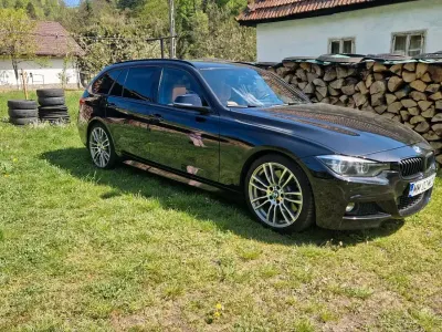 Gebraucht BMW 330 M Sport 258 PS (189 kW) 2017 Orange Kombi