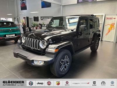 Neu Jeep Wrangler Sahara 272 PS (200 kW) 2025 Schwarz SUV