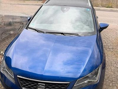 Usata Seat Leon ST FR 179 CV (131 kW) 2017 Blu Station wagon