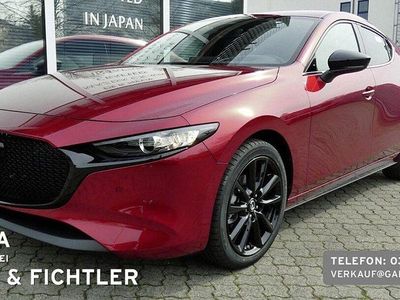 Neu Mazda 3 Homura-Line 140 PS (102 kW) 2026 Soul red crystal m Limousine