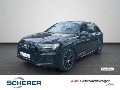 Gebraucht Audi SQ7 Business 507 PS (372 kW) 2021 Mythosschwarz metallic (metallic) SUV
