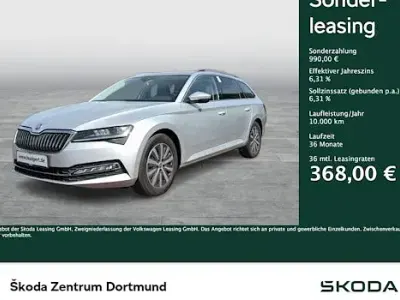Brugt Skoda Superb Style 150 HK (110 kW) 2023 Sølv Stationcar
