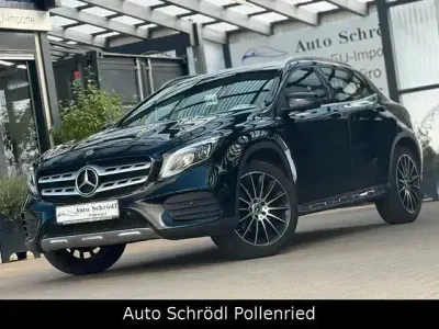 Gebraucht Mercedes GLA220 AMG line 184 PS (135 kW) 2017 Schwarz SUV