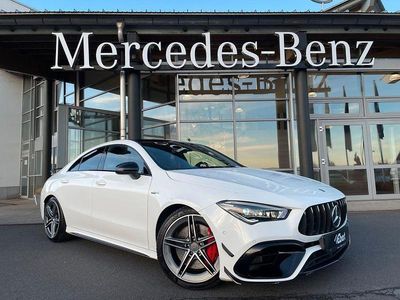 Gebraucht Mercedes CLA45 AMG AMG 421 PS (309 kW) 2023 Polarweiss Coupé