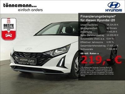 Usata Hyundai i20 Trend 101 CV (74 kW) 2025 Bianco Utilitaria
