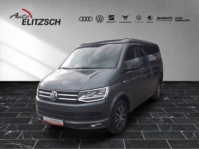 gebraucht VW California T6TDI Beach Edition 4M STH LED AHK RFK GRA SH LM