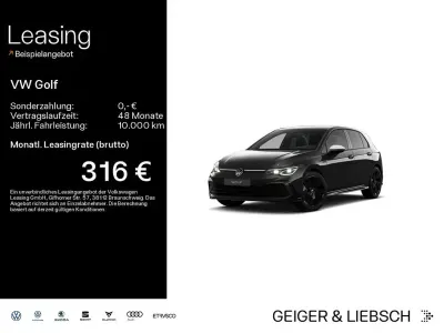 Gebraucht VW Golf VIII Style 150 PS (110 kW) 2024 Schwarz Limousine