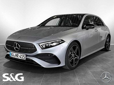 Metalliclack hightechsilber Gebraucht 2025 Mercedes A200 AMG Limousine | 33.998 € (Fairer Preis)