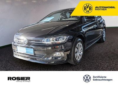Gebraucht VW Polo Comfortline 65 PS (47 kW) 2018 Schwarz / deep black (metallic) Kleinwagen