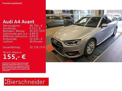 Silber Gebraucht 2022 Audi A4 Advanced Kombi | 28.750 € (Guter Preis)
