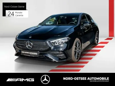 Gebraucht Mercedes A200 AMG 163 PS (119 kW) 2025 Kosmosschwarz metallic Limousine