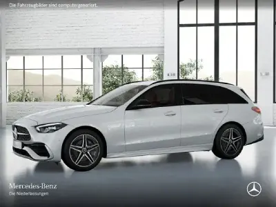 Gebraucht Mercedes C180 AMG 170 PS (125 kW) 2025 Manufaktur opalithweiß bright Kombi