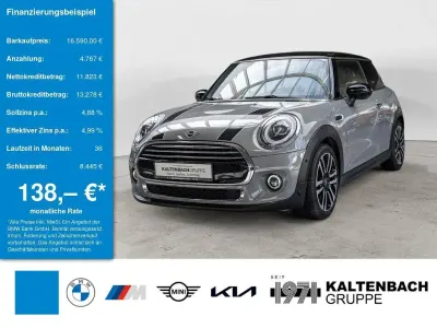 Usado Mini Cooper Chili 136 HP (100 kW) 2019 Cinzento Citadino