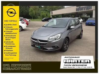 Gebraucht Opel Corsa 90 PS (66 kW) 2019 Grau (lichtsilber) Kleinwagen