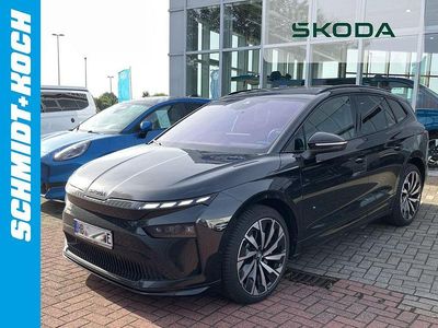 Schwarz Gebraucht 2025 Skoda Enyaq iV SportLine SUV | 50.950 € (Fairer Preis)