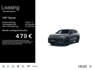 Neu VW Tayron IQ Drive 193 PS (141 kW) 2026 Delfingrau metallic SUV