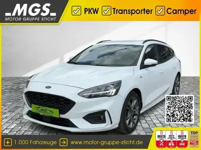 Käytetty Ford Focus ST-Line 155 HP (114 kW) 2022 Valkoinen Farmari