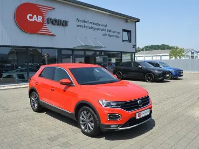 Brugt VW T-Roc Sportline 150 HK (110 kW) 2021 Rød SUV