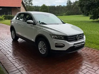Gebraucht VW T-Roc 116 PS (85 kW) 2019 Weiß SUV