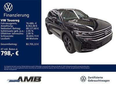 Grenadillschwarz metallic Gebraucht 2025 VW Touareg Elegance SUV | 74.980 € (Superpreis)