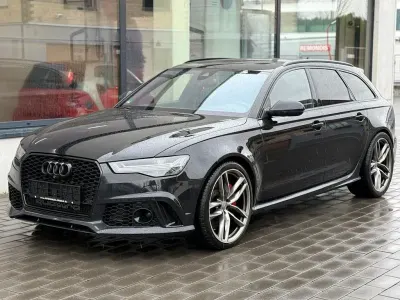 Usado Audi RS6 Ambiente 560 CV (411 kW) 2015 Negro Familiar