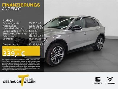 Gebraucht Audi Q5 S-Line 190 PS (139 kW) 2020 Grau SUV
