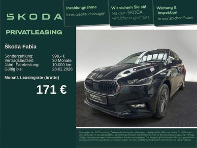 Schwarzmagic perleffekt (metallic) Gebraucht 2025 Skoda Fabia Tour Limousine | 21.930 € (Fairer Preis)