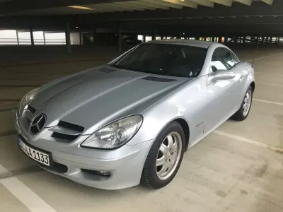 Gebraucht Mercedes SLK200 163 PS (119 kW) 2004 Grau Cabrio