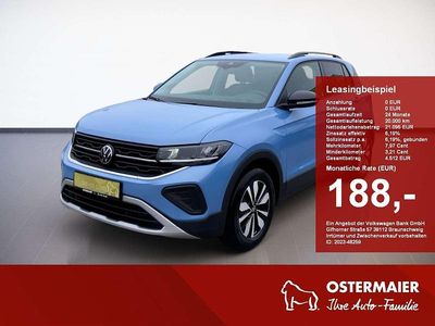 Gebraucht VW T-Cross Goal 95 PS (69 kW) 2025 Clear blue SUV