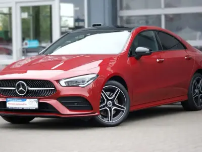 Gebraucht Mercedes CLA250e AMG line 218 PS (160 kW) 2021 Manufaktur patagonienrot metal Limousine