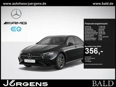 Gebraucht Mercedes A200 AMG 163 PS (119 kW) 2024 Schwarz metalliclack kosmosschwarz Limousine