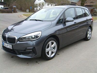 Gebraucht BMW 218 Gran Tourer Sport Line 150 PS (110 kW) 2021 Grau Van / Kleinbus